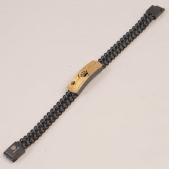 Mens Black Chain Bracelet