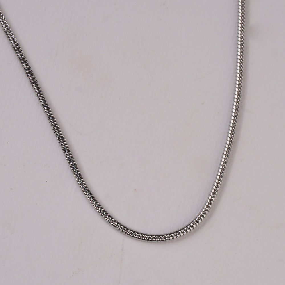 Silver Chain Necklace 2mm