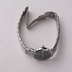 Women's Chain Watch Silver-Black