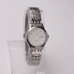 Women's Chain Watch Silver-White