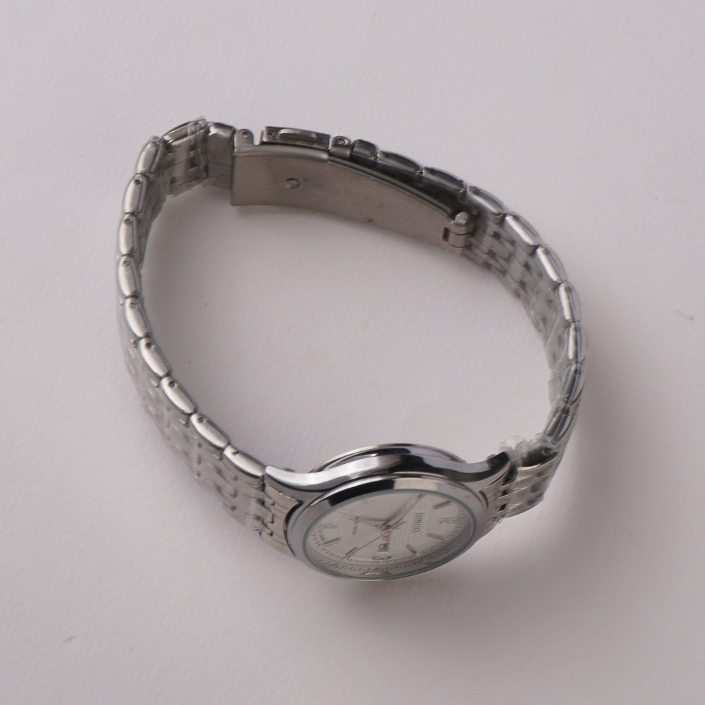 Women's Chain Watch Silver-White