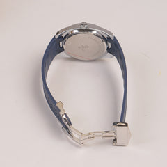 Men's Analogue Wrist Watch Blue Dial Blue strap
