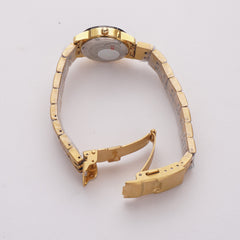 Women's Chain Watch Golden Black