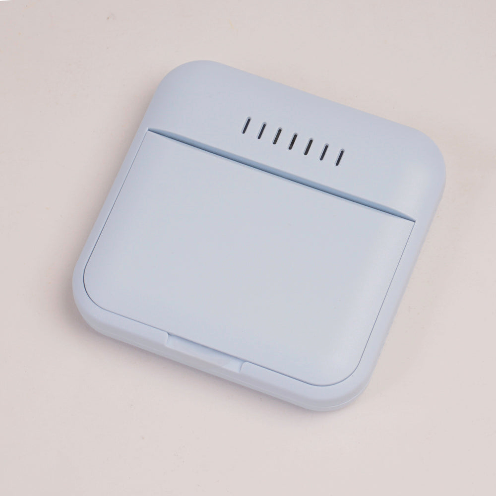 KIDS Table Clock with Alarm Cyan