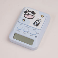 KIDS Table Clock with Alarm Cyan