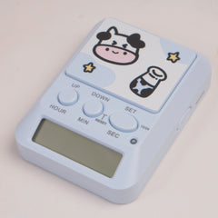 KIDS Table Clock with Alarm Cyan