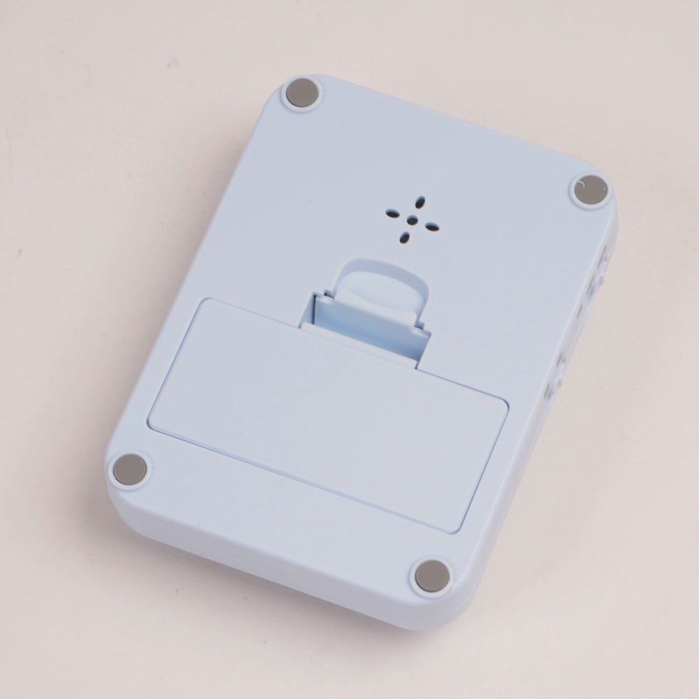 KIDS Table Clock with Alarm Cyan