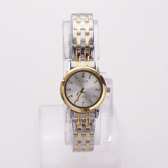 Two Tone Women's Chain Watch Silver-S