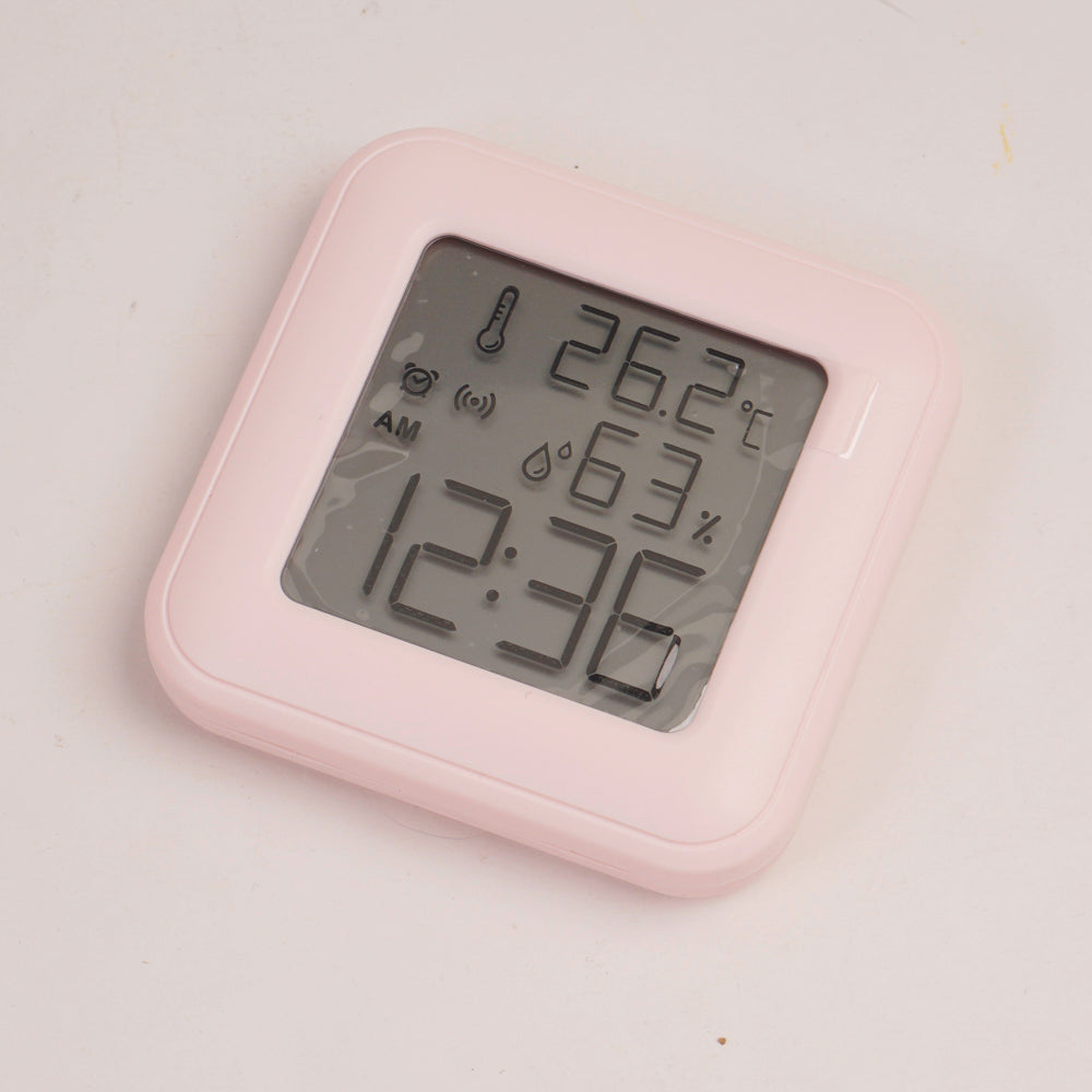 KIDS Table Clock with Alarm Pink
