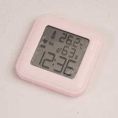 KIDS Table Clock with Alarm Pink