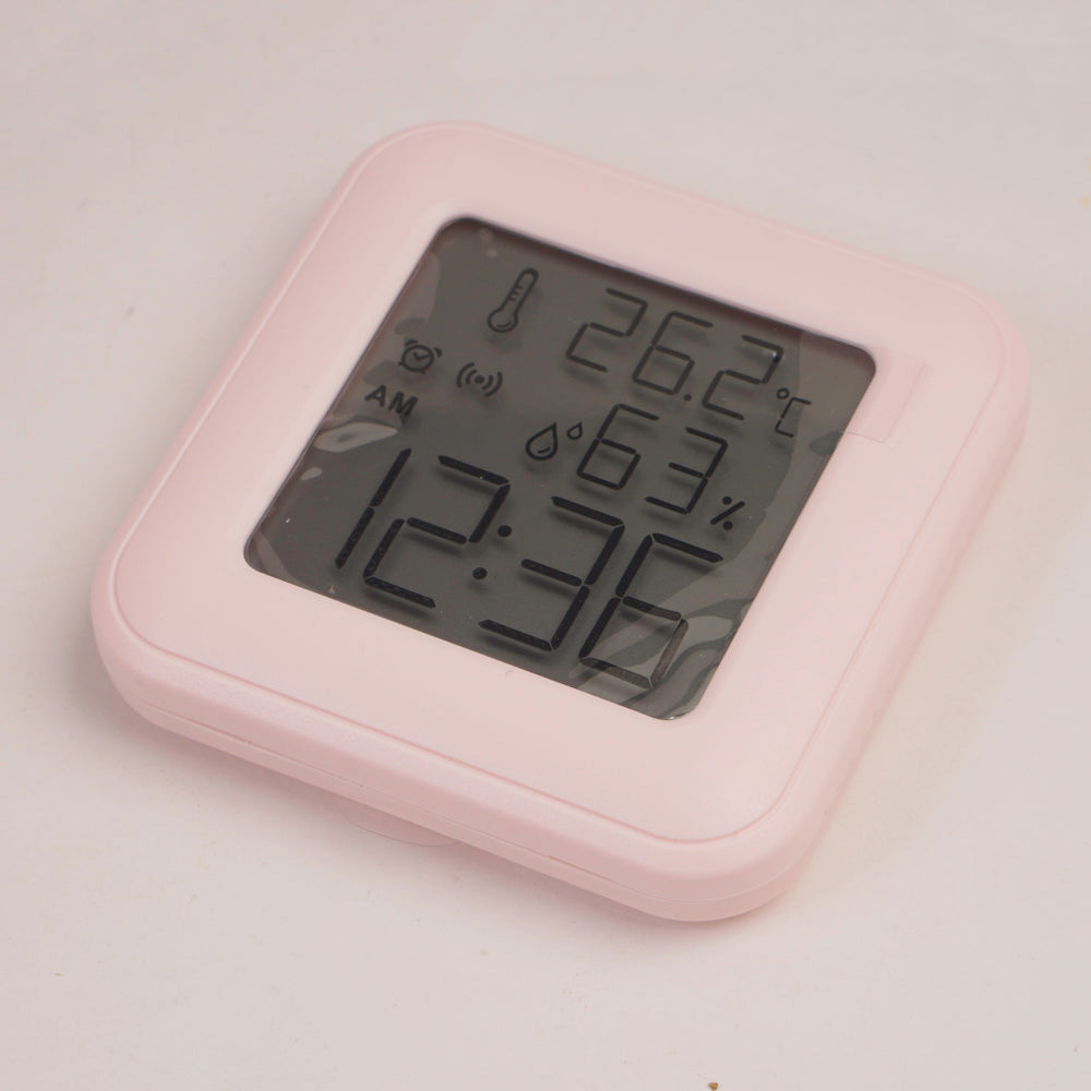 KIDS Table Clock with Alarm Pink