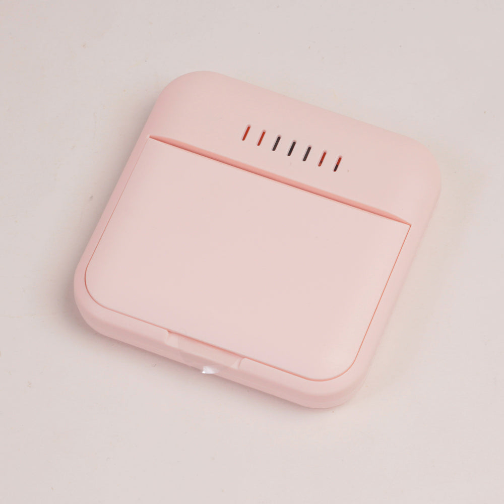 KIDS Table Clock with Alarm Pink