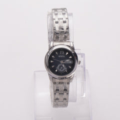 Women's Chain Watch Silver-Black