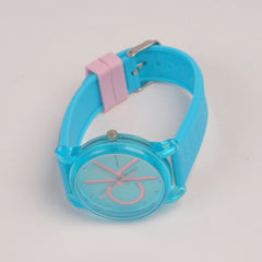 Junior Kids Analogue Watch Cyan