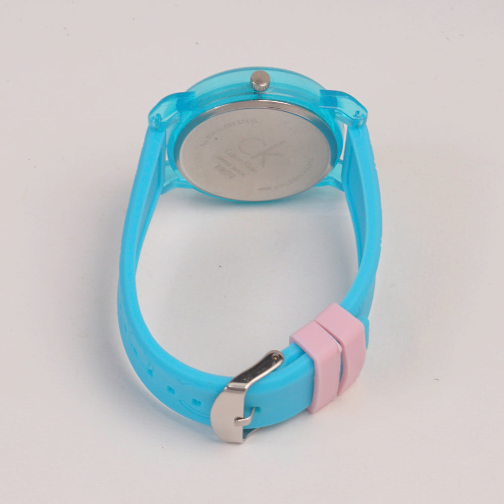 Junior Kids Analogue Watch Cyan