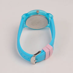 Junior Kids Analogue Watch Cyan