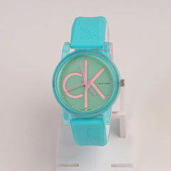 Junior Kids Analogue Watch Cyan