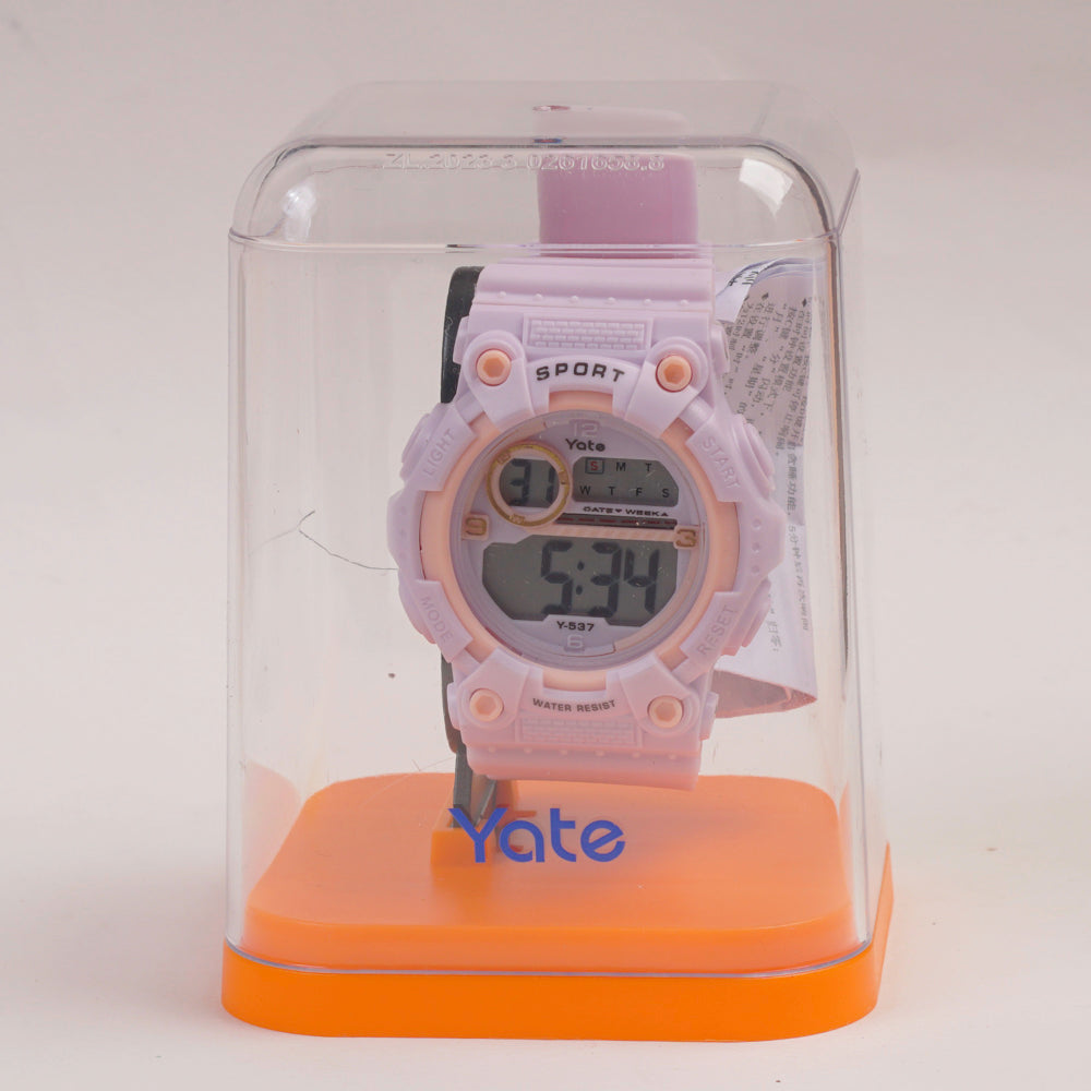KIDS Sports Watch For Toddle & Junior Light Purple