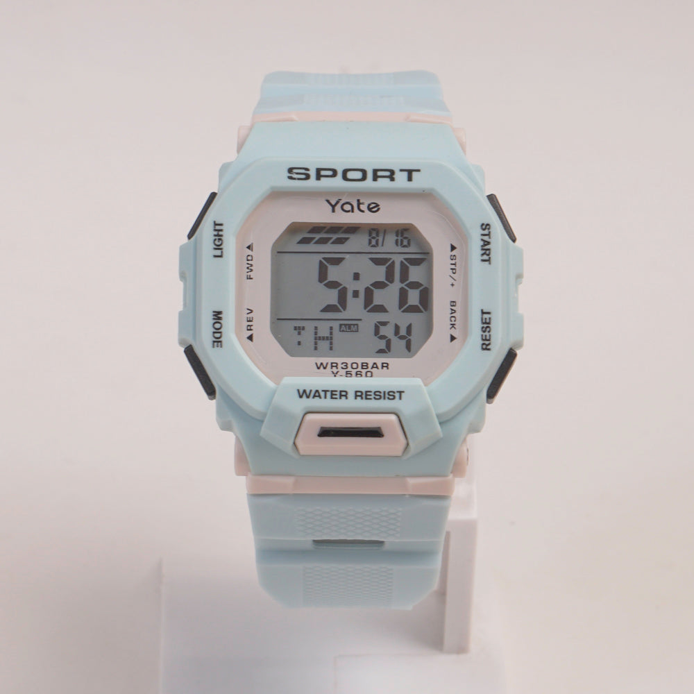 KIDS Sports Watch For Toddle & Junior Light Green