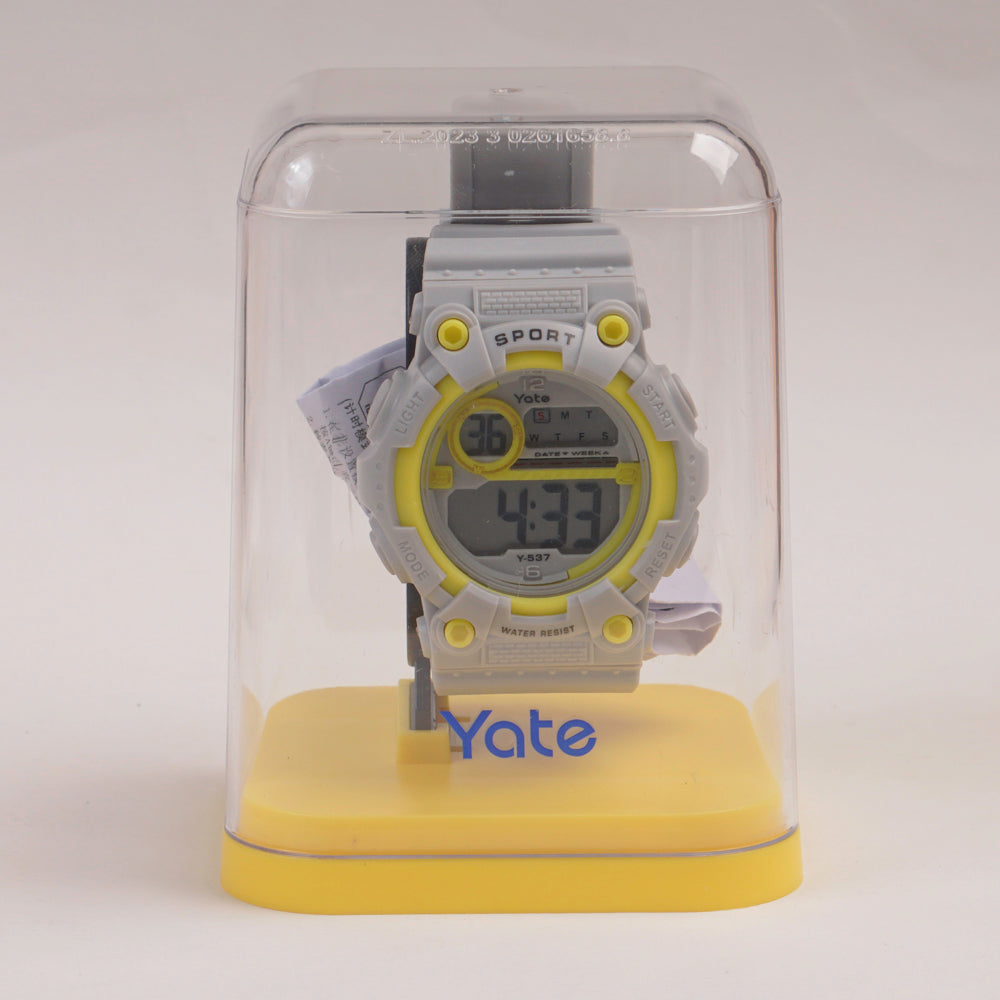 KIDS Sports Watch For Toddle & Junior Light Grey