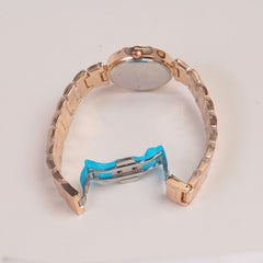 Woman Rosegold Chain Watch pink