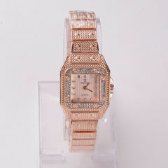 Womens Chain Wrist Watch Rosegold