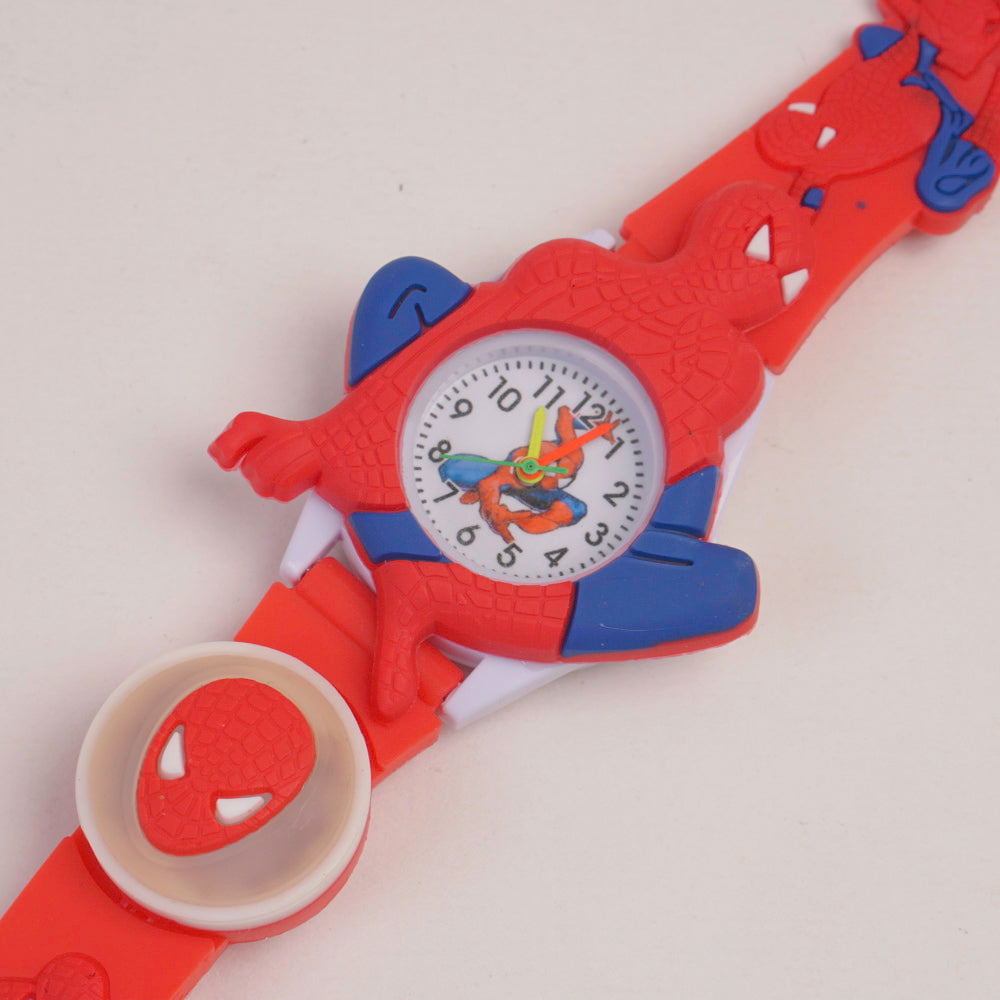 Kids Analogue Watch Red