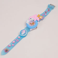 Kids Analogue Watch Cyan