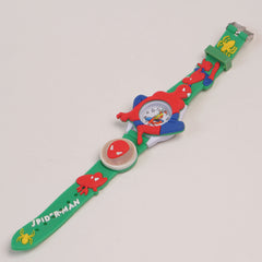 Kids Analogue Watch Green