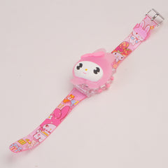Kids Character Spinner digital watch Pink