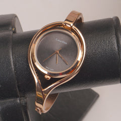 Women Kara Wrist Watch C-K Rosegold Black