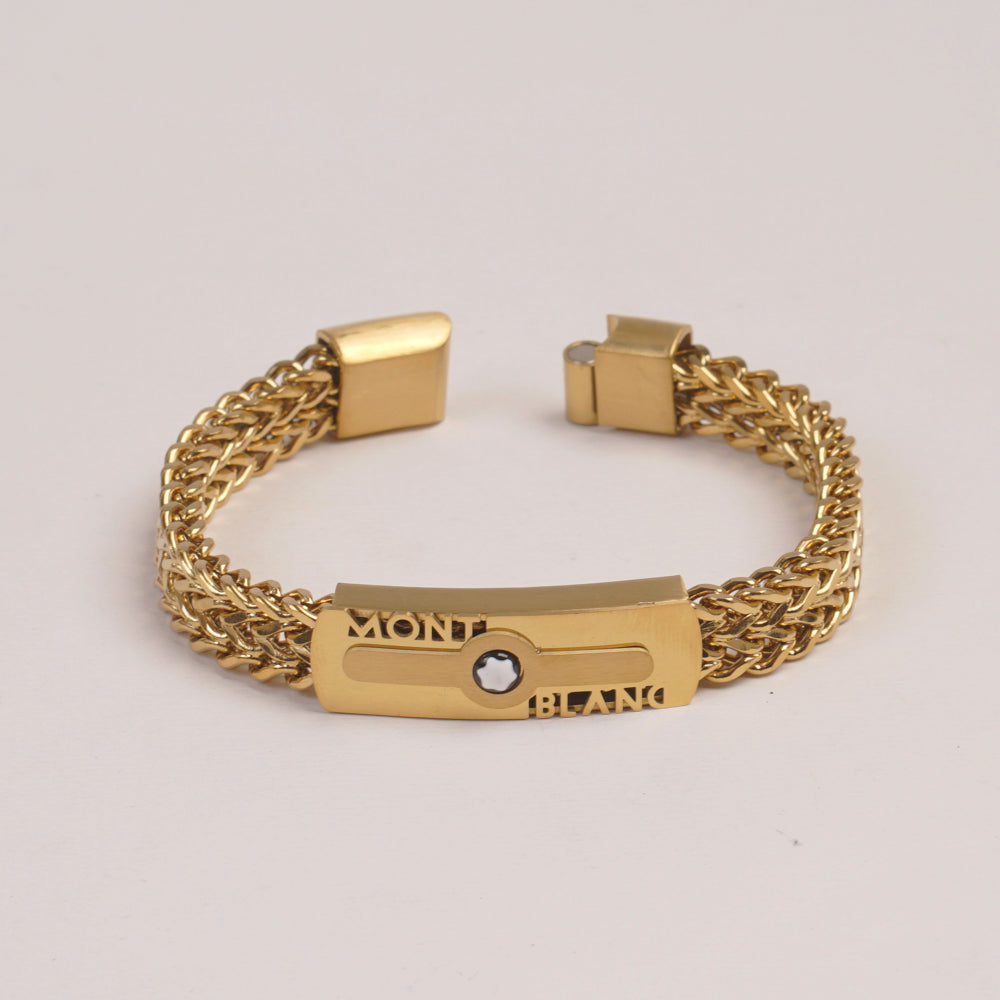Mens Golden Chain Bracelet MB