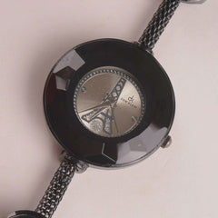 Women's Stylish Chain Watch Black