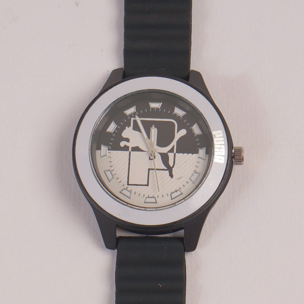 Junior Kids Analogue Watch Black