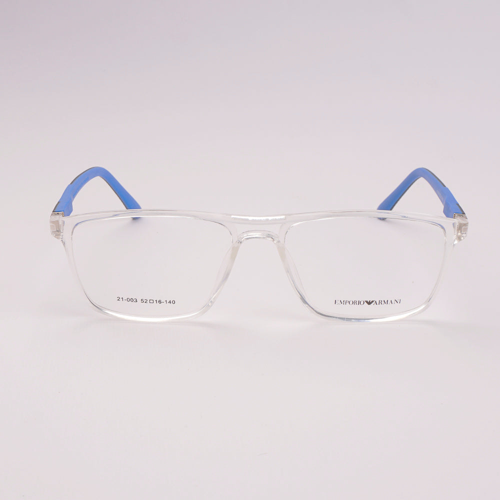 Optical Frame For Man & Woman White Blue