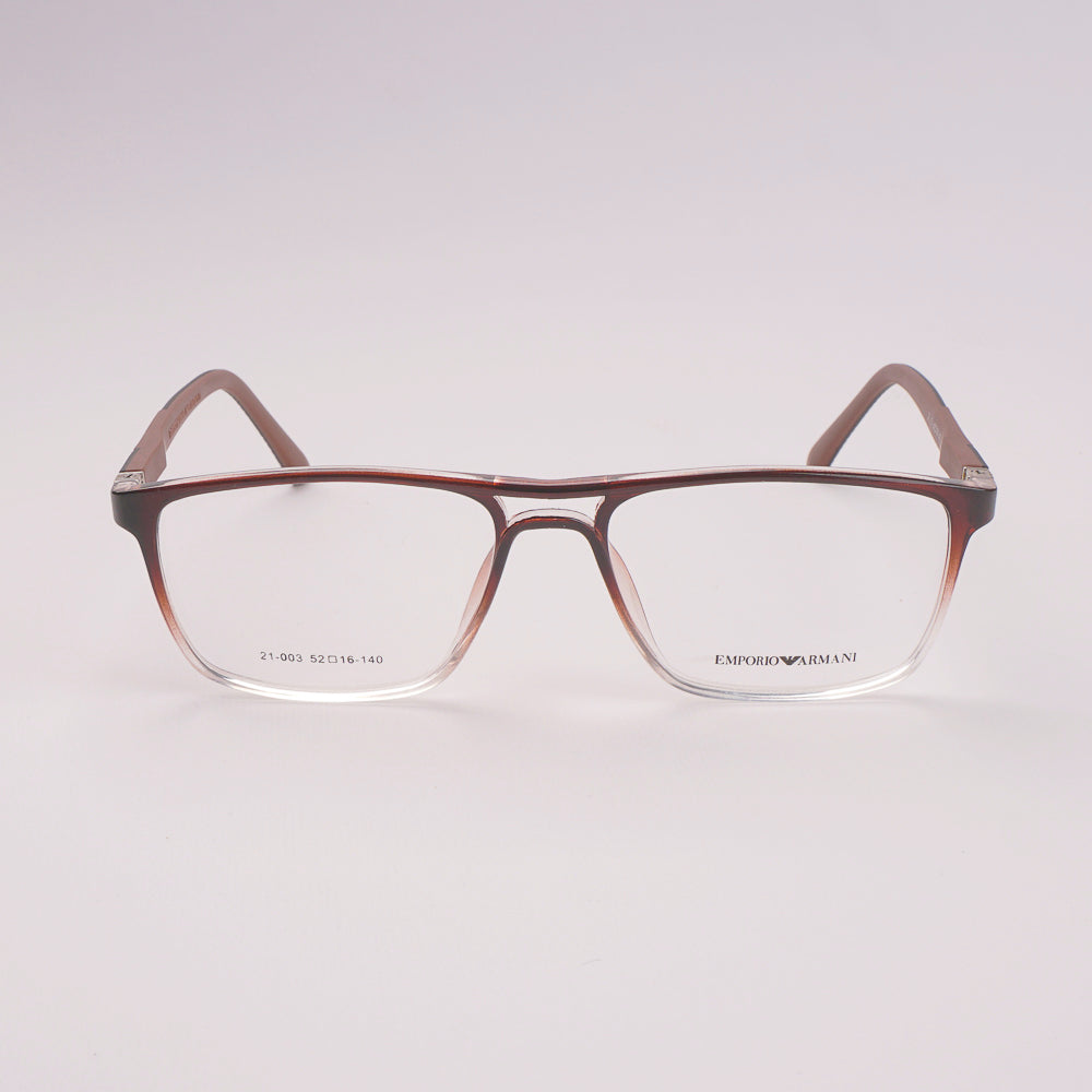 Optical Frame For Man & Woman Brown