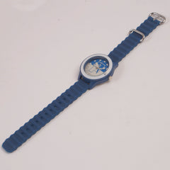 Junior Kids Analogue Watch Navy Blue