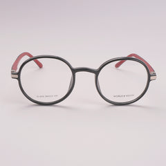 Round Shape Optical Frame For Man & Woman Black