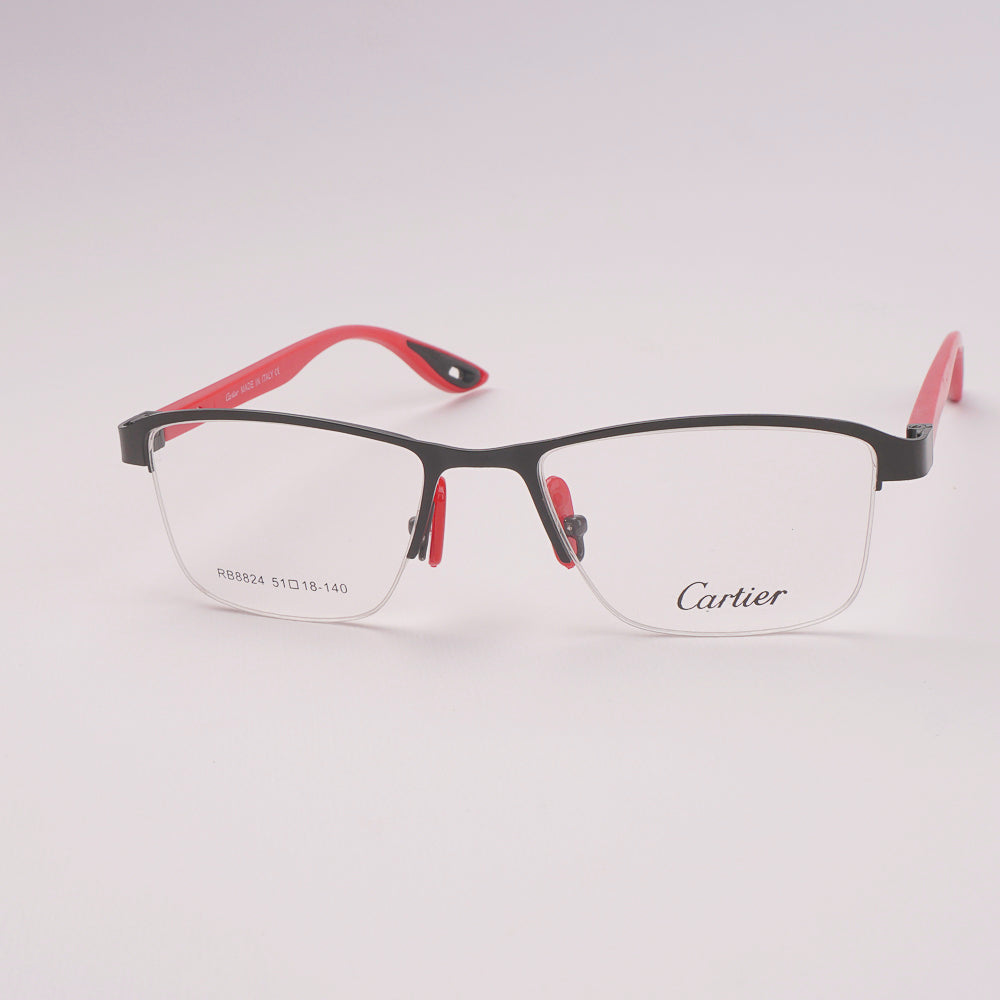 Metal Optical Frame For Man & Woman Black