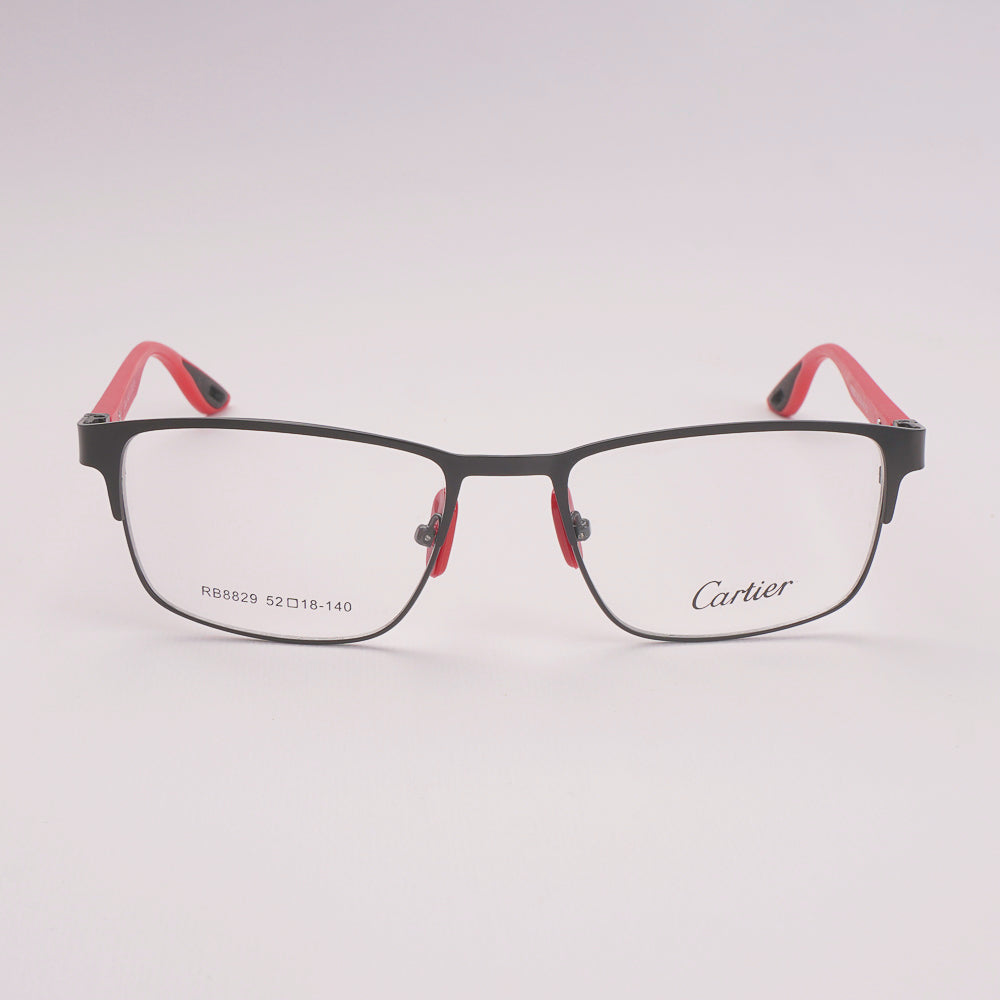 Metal Optical Frame For Man & Woman Black