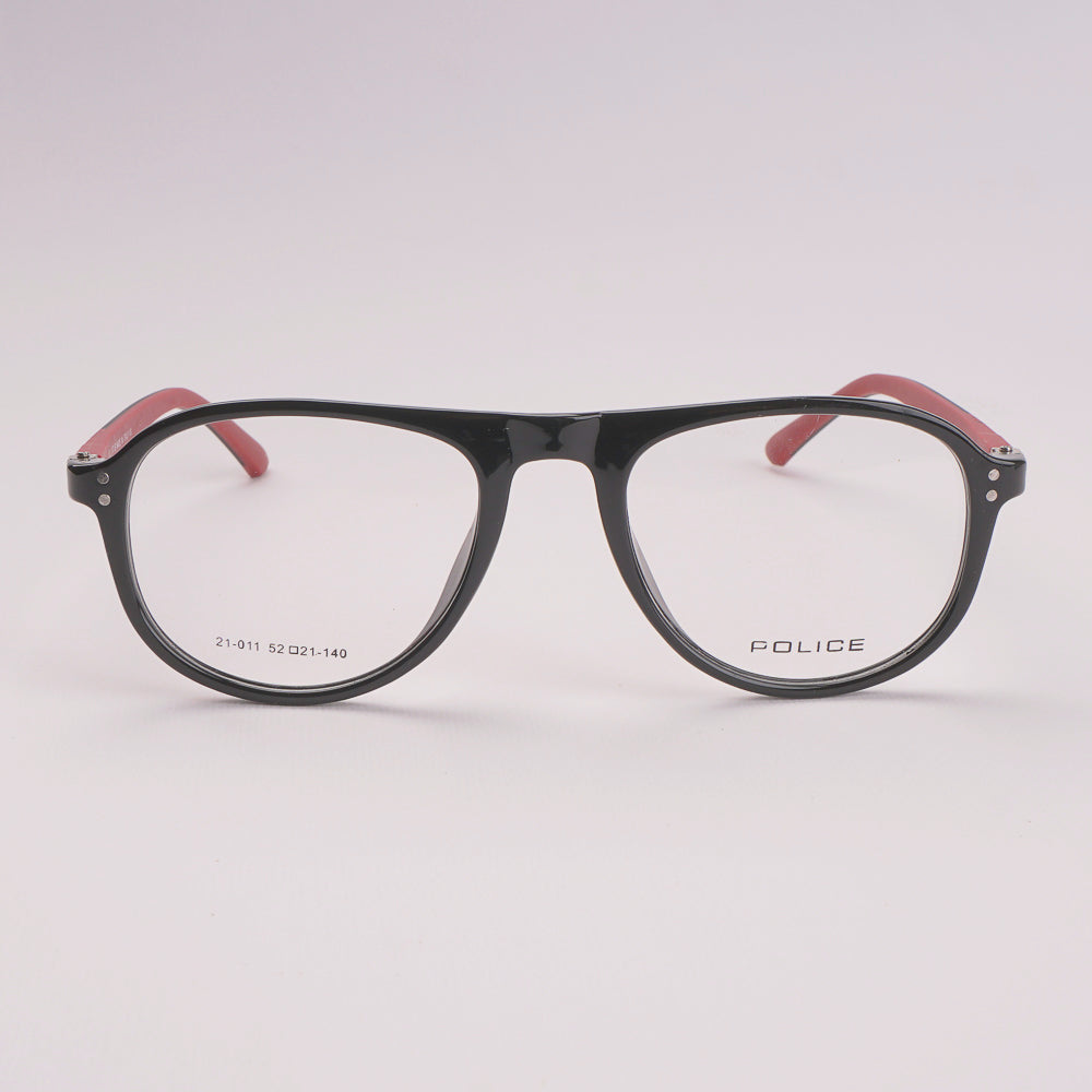 Optical Frame For Man & Woman Black Red