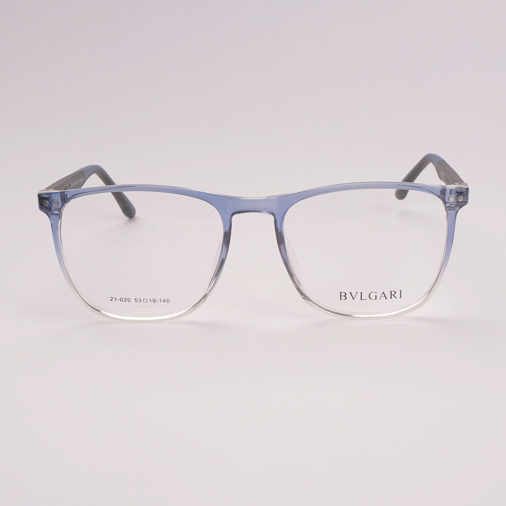 Optical Frame For Man & Woman Cyan White