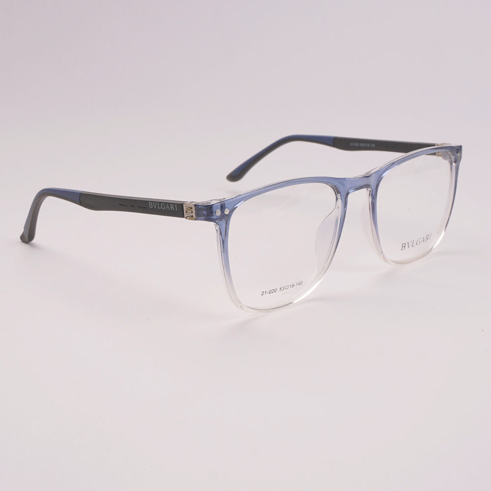 Optical Frame For Man & Woman Cyan White