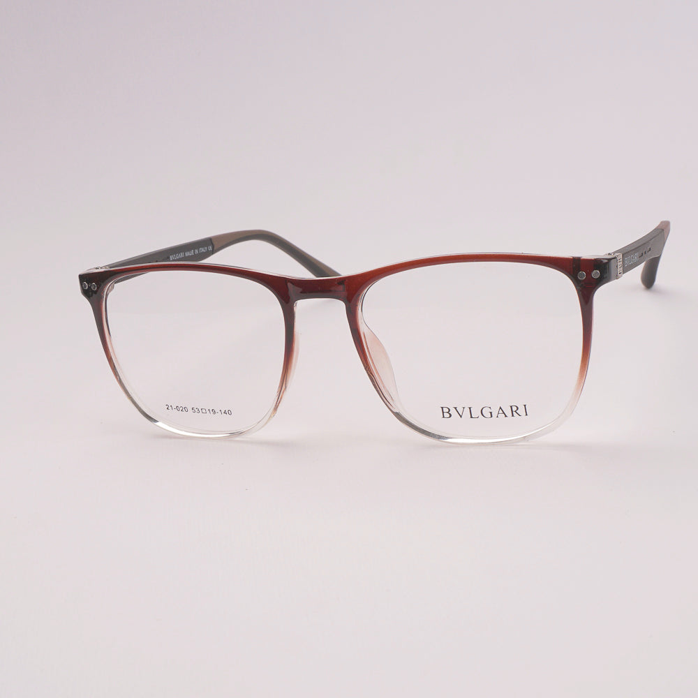 Optical Frame For Man & Woman Brown White