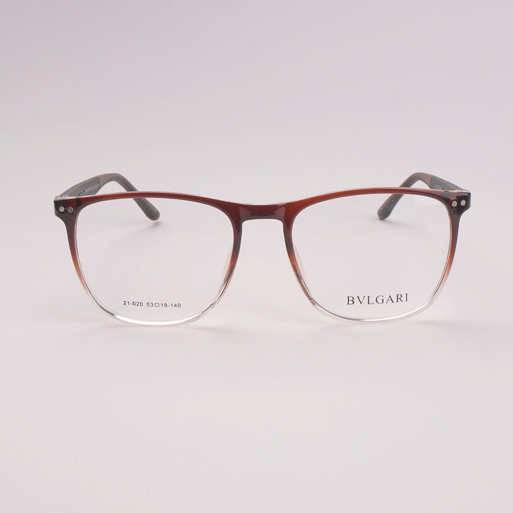 Optical Frame For Man & Woman Brown White