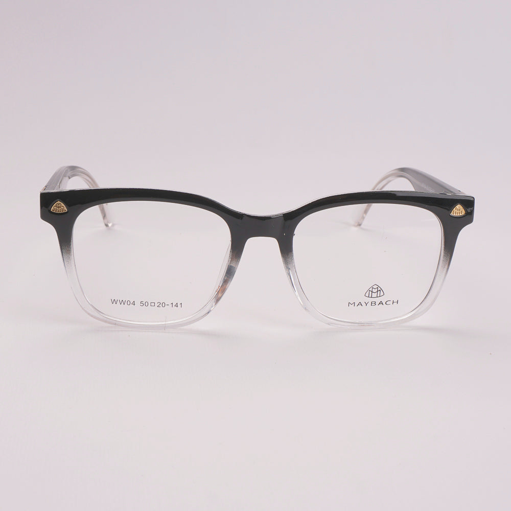 Optical Frame For Man & Woman Black White WW04