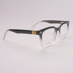 Optical Frame For Man & Woman Black White WW04