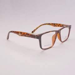 Optical Frame For Man & Woman Orange Orange Black WW03