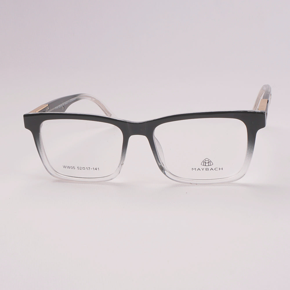 Optical Frame For Man & Woman Black White WW05