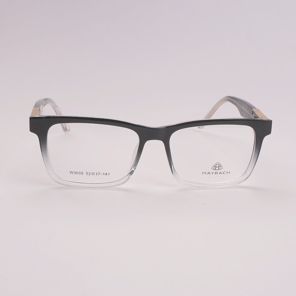 Optical Frame For Man & Woman Black White WW05